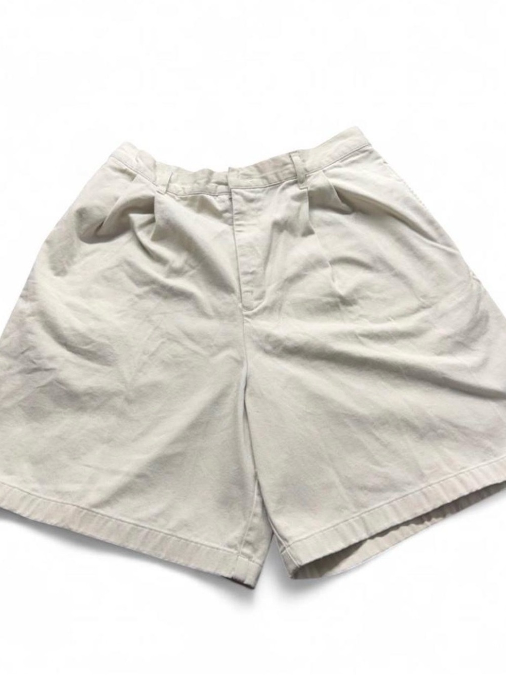 Polo by Ralph Lauren Women's Cream Bermuda Shorts
